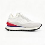 Women Everyday White Suede Sneakers – Stylish, Clean & Comfortable