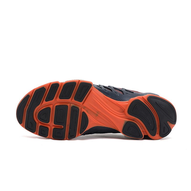 Creative Stitching Hollow Sneakers Orange - Image 3