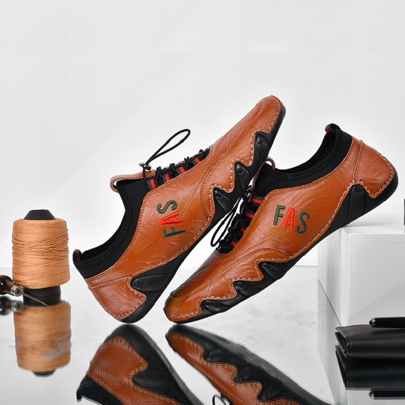 FAS Men Leather Casual Shoes - Image 9