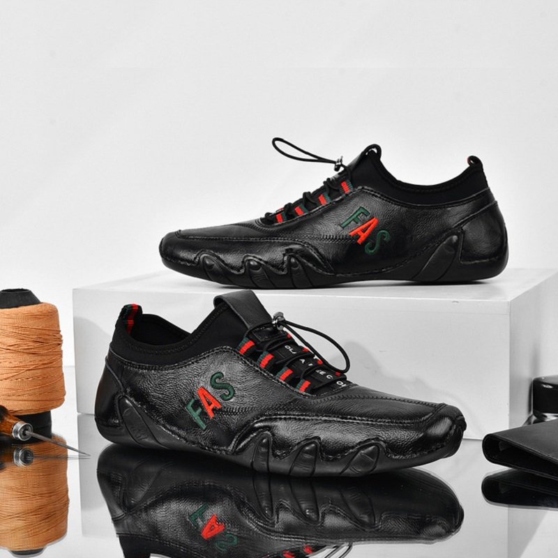 FAS Men Leather Casual Shoes - Image 6