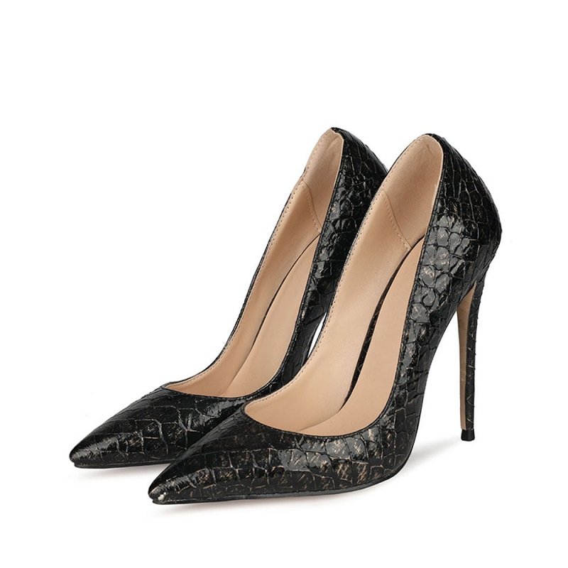 Fish Scales Stiletto Heels - Image 17