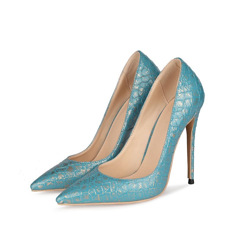 Fish Scales Stiletto Heels - Image 12