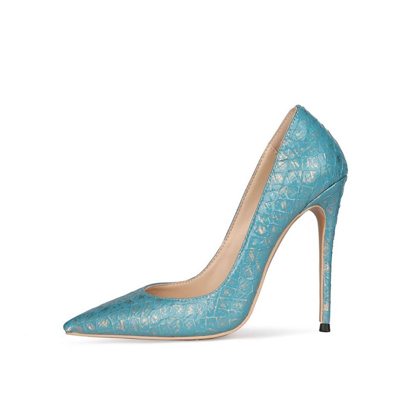 Fish Scales Stiletto Heels - Image 13