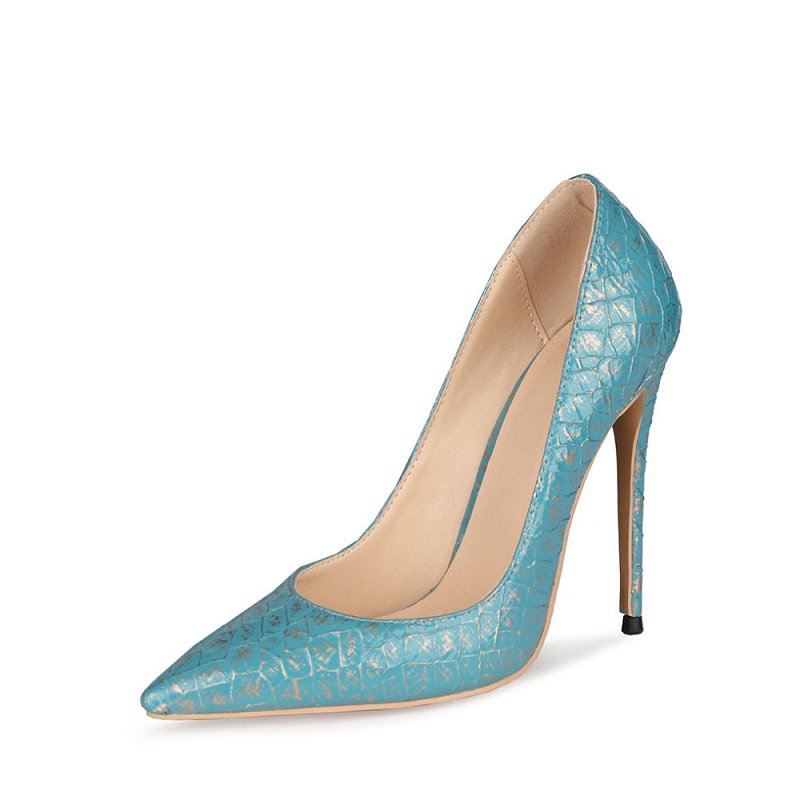 Fish Scales Stiletto Heels - Image 14