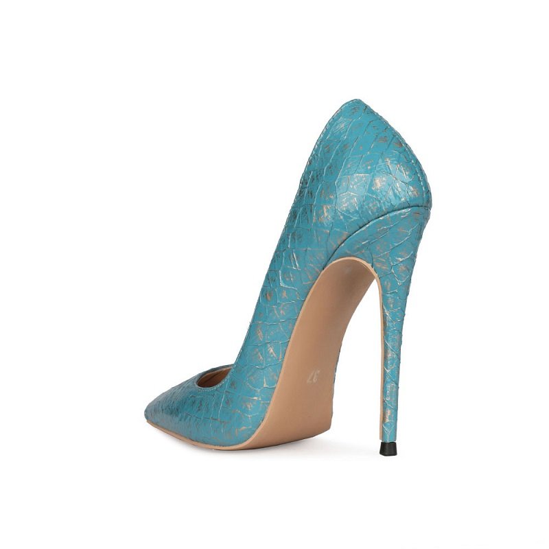 Fish Scales Stiletto Heels - Image 15