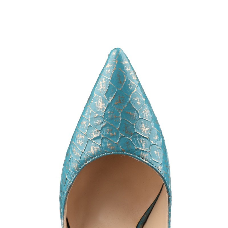 Fish Scales Stiletto Heels - Image 16