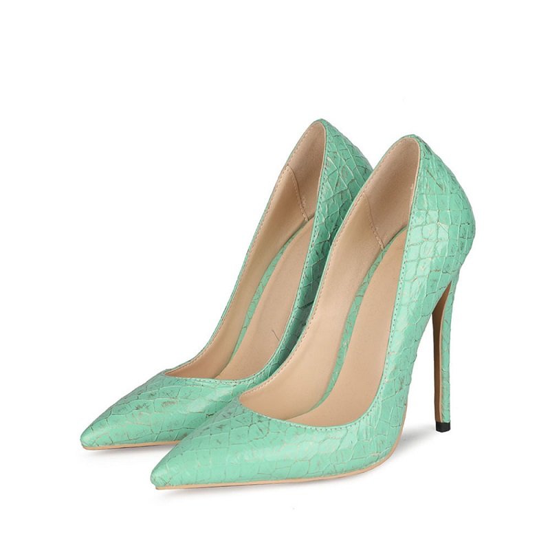 Fish Scales Stiletto Heels - Image 7