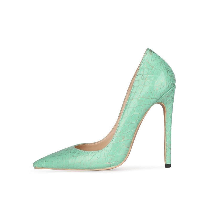 Fish Scales Stiletto Heels - Image 8