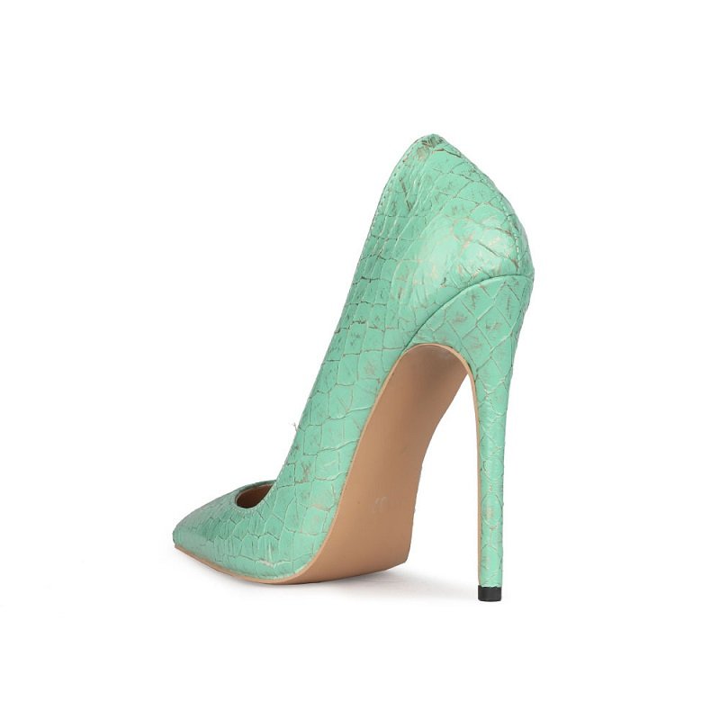 Fish Scales Stiletto Heels - Image 10