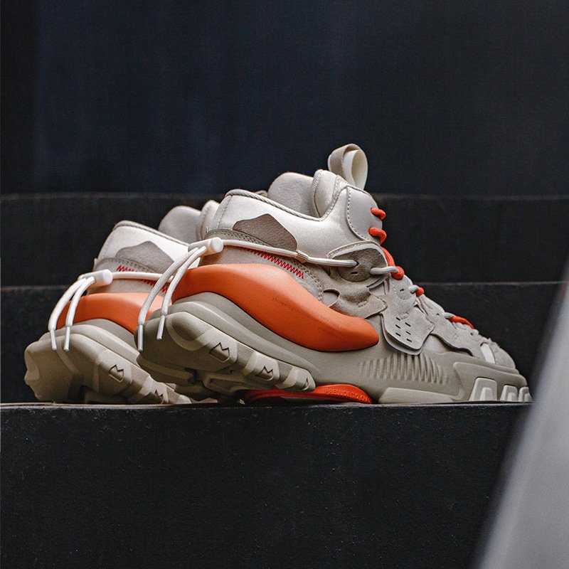 Functional Heightening Sneakers Apricot - Image 4