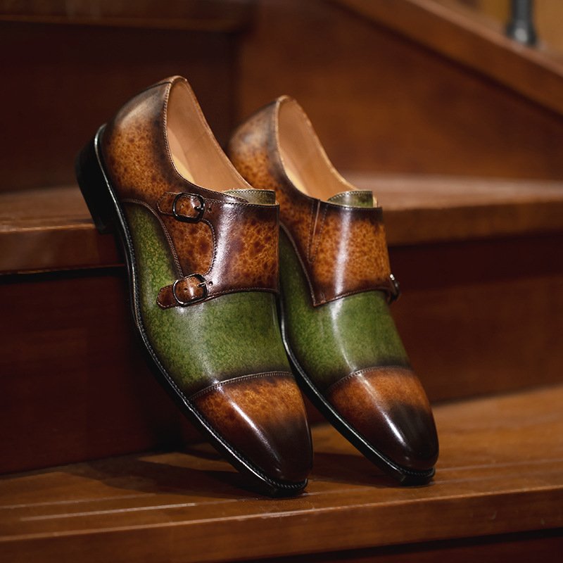Handcrafted Buckle Monks - Image 3
