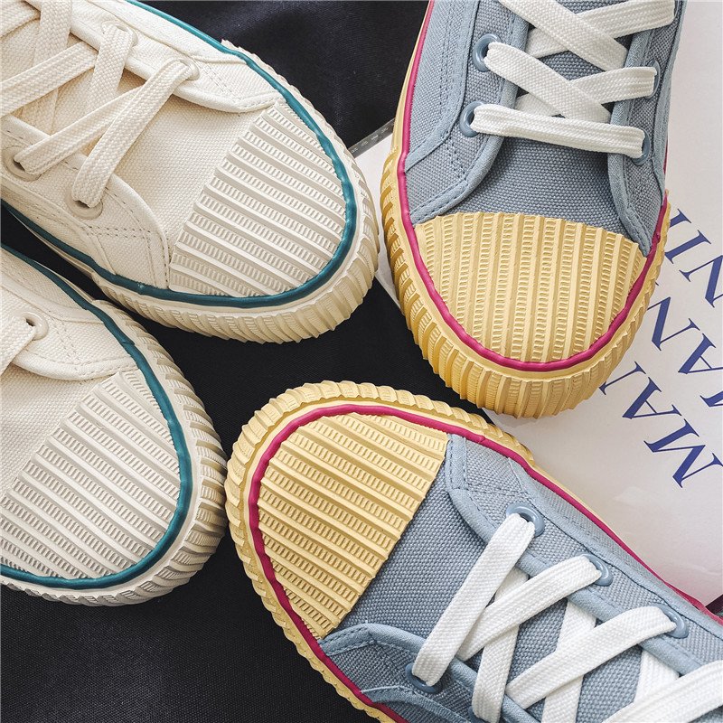 Men High Top Off-Aft Canvas Shoes White - Image 5