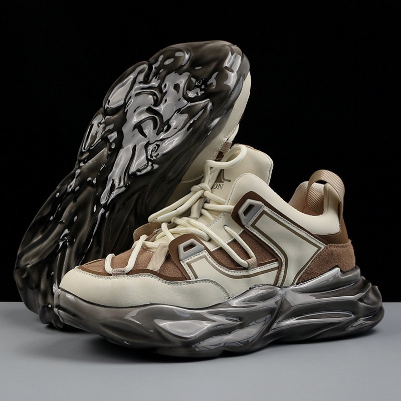 Lace-up Platform Sneakers - Image 5