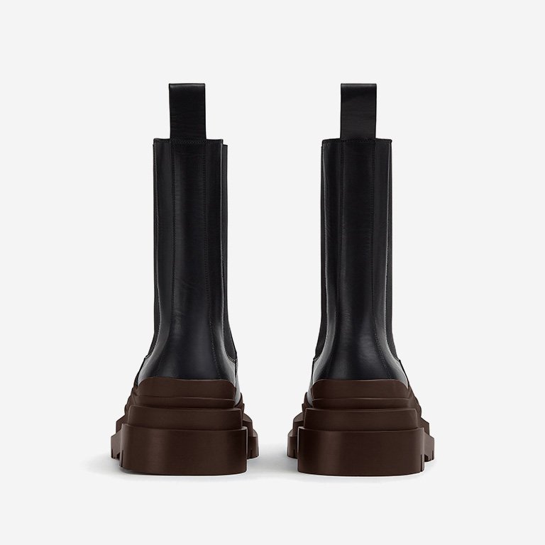 Leather Chelsea boots Brown - Image 3