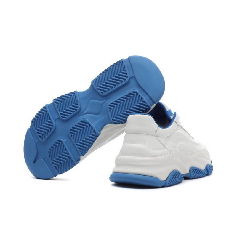 Men Breathable Leather Sneakers - Image 5