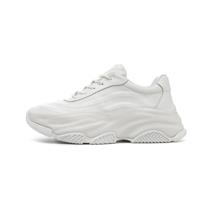 Men Breathable Leather Sneakers - Image 6
