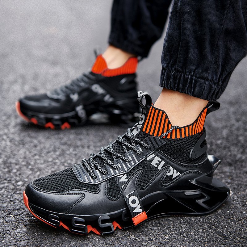 Men Breathable Mesh Sneakers - Image 6