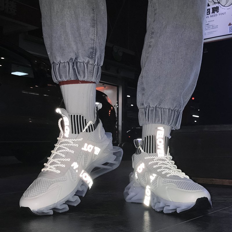 Men Breathable Mesh Sneakers - Image 8