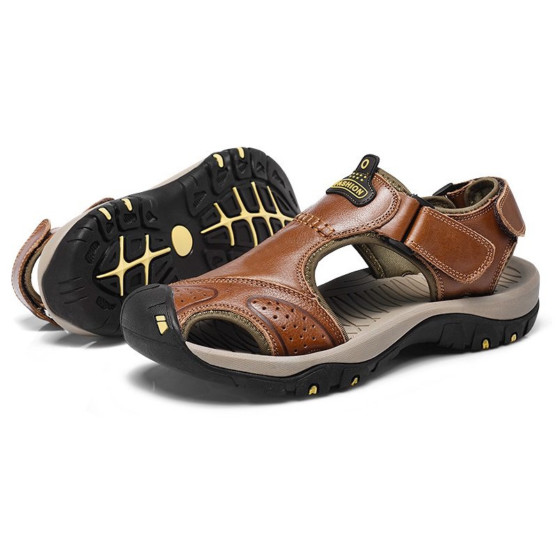 Men Breathable Sandals Brown - Image 4