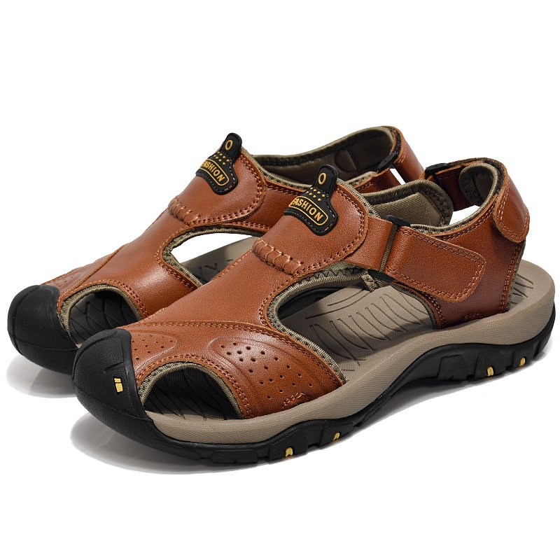 Men Breathable Sandals Brown - Image 3
