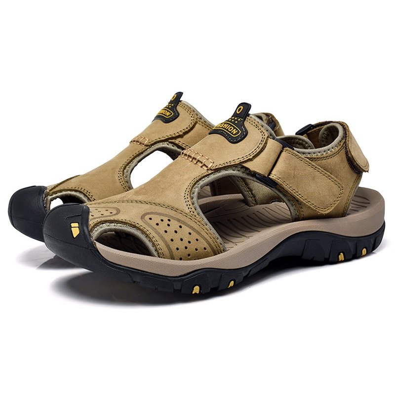 Men Breathable Sandals Khaki - Image 5