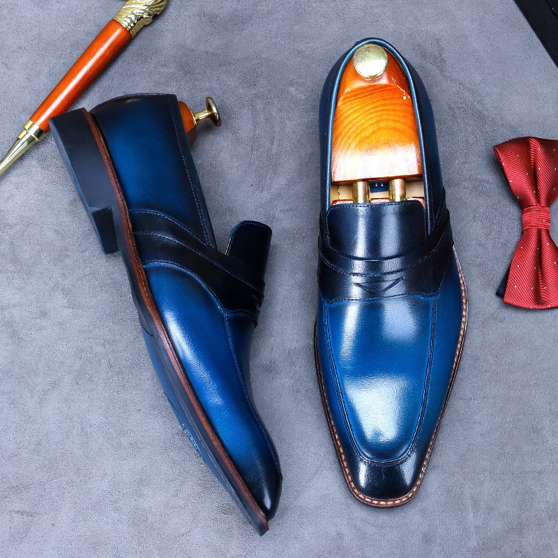 Men British Trendy Oxfords - Image 3