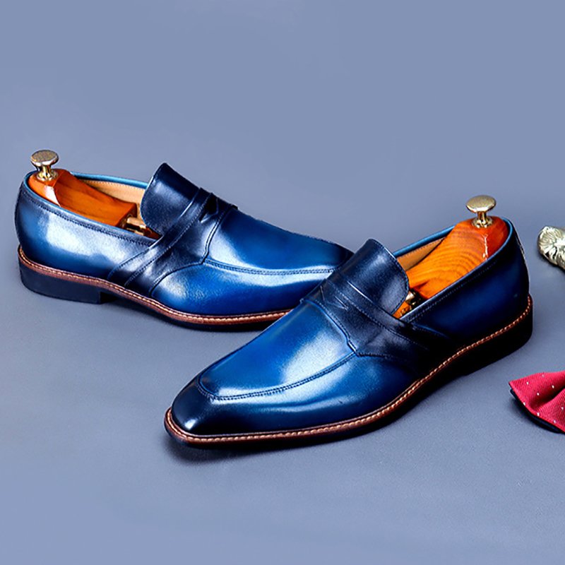Men British Trendy Oxfords - Image 4