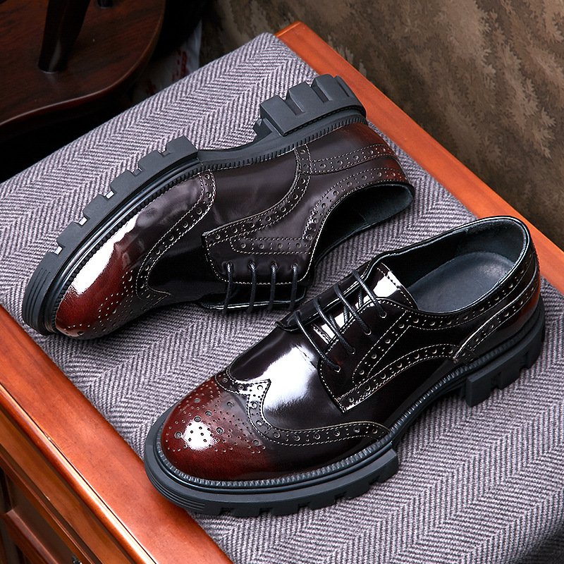 Men Patent Leather Trend Oxford - Image 3