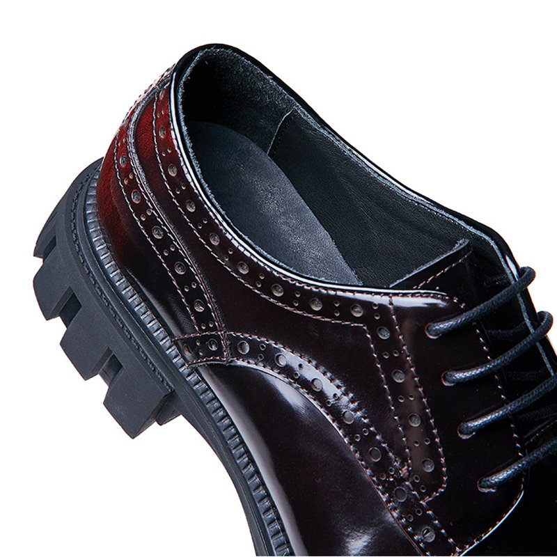 Men Patent Leather Trend Oxford - Image 5