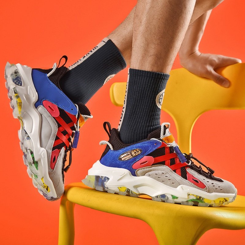 Men Rainbow Sneakers - Image 6
