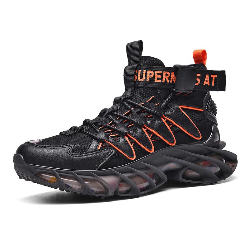 Men Rainbow Sole Sneakers - Image 3