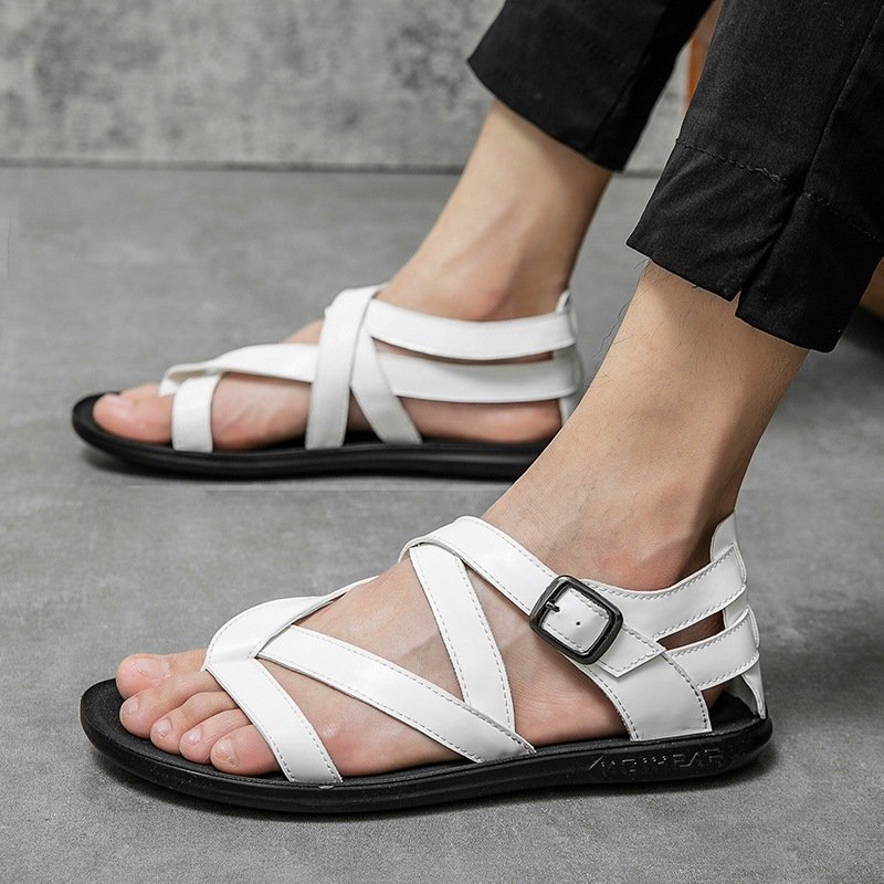 Men British Style Roman Sandals - Image 4