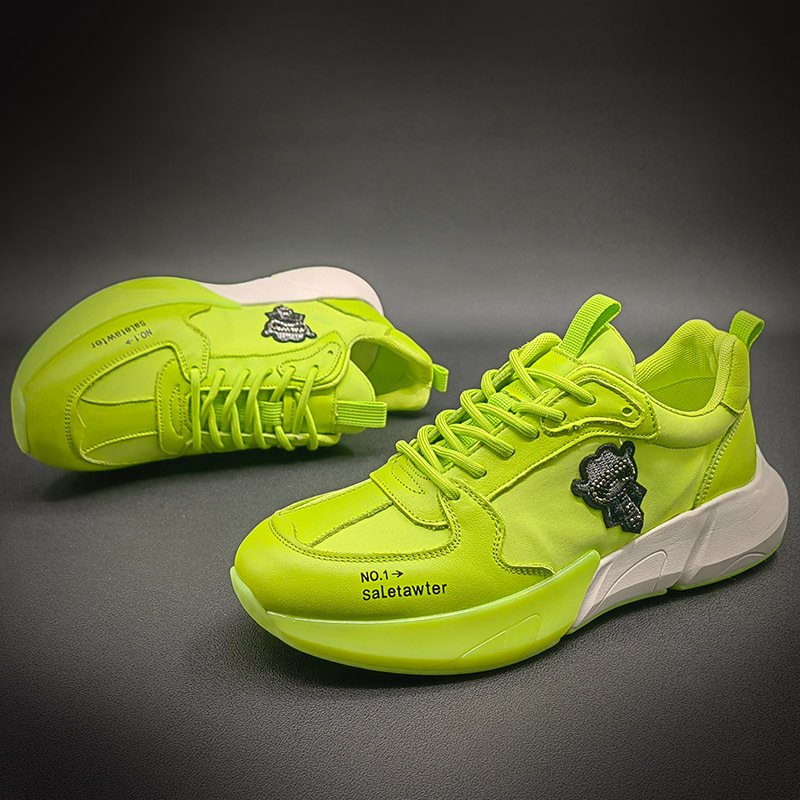 Men Leather Breathable All-match Sneakers - Image 3