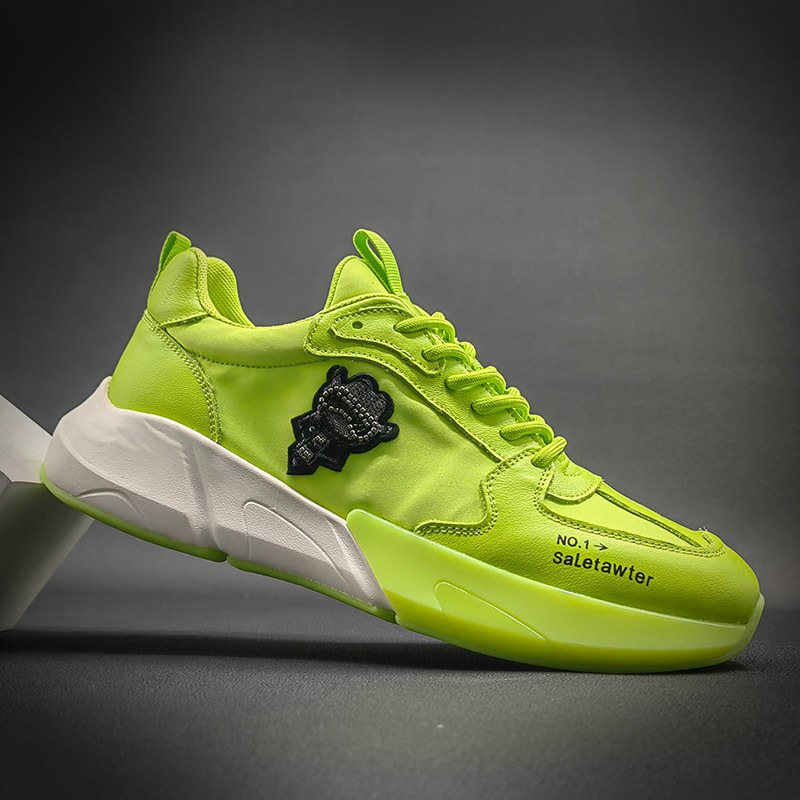 Men Leather Breathable All-match Sneakers - Image 4