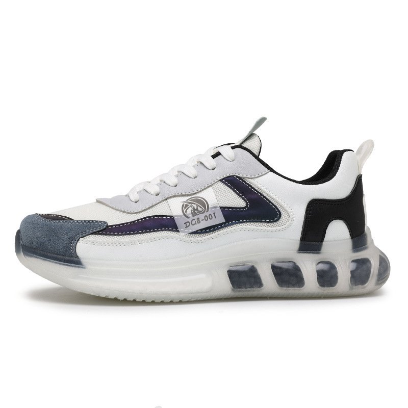 Men Transparent Sole Sneakers - Image 4
