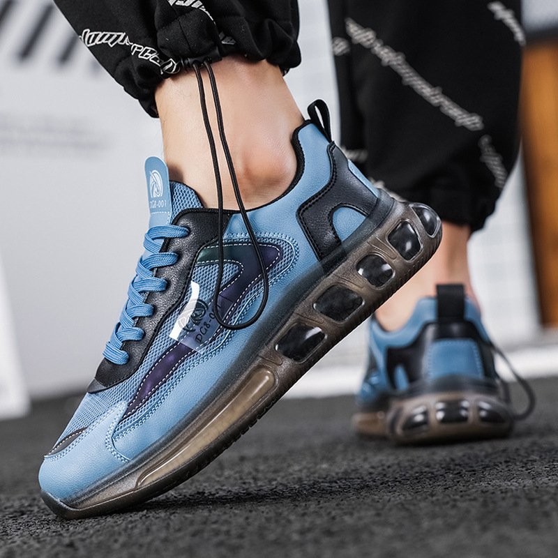 Men Transparent Sole Sneakers - Image 8