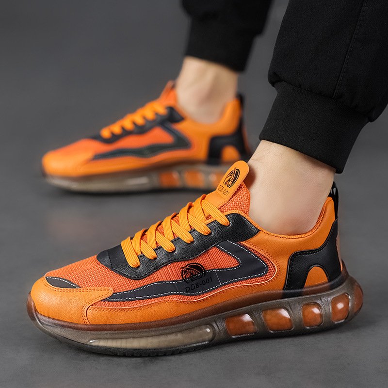 Men Transparent Sole Sneakers - Image 7