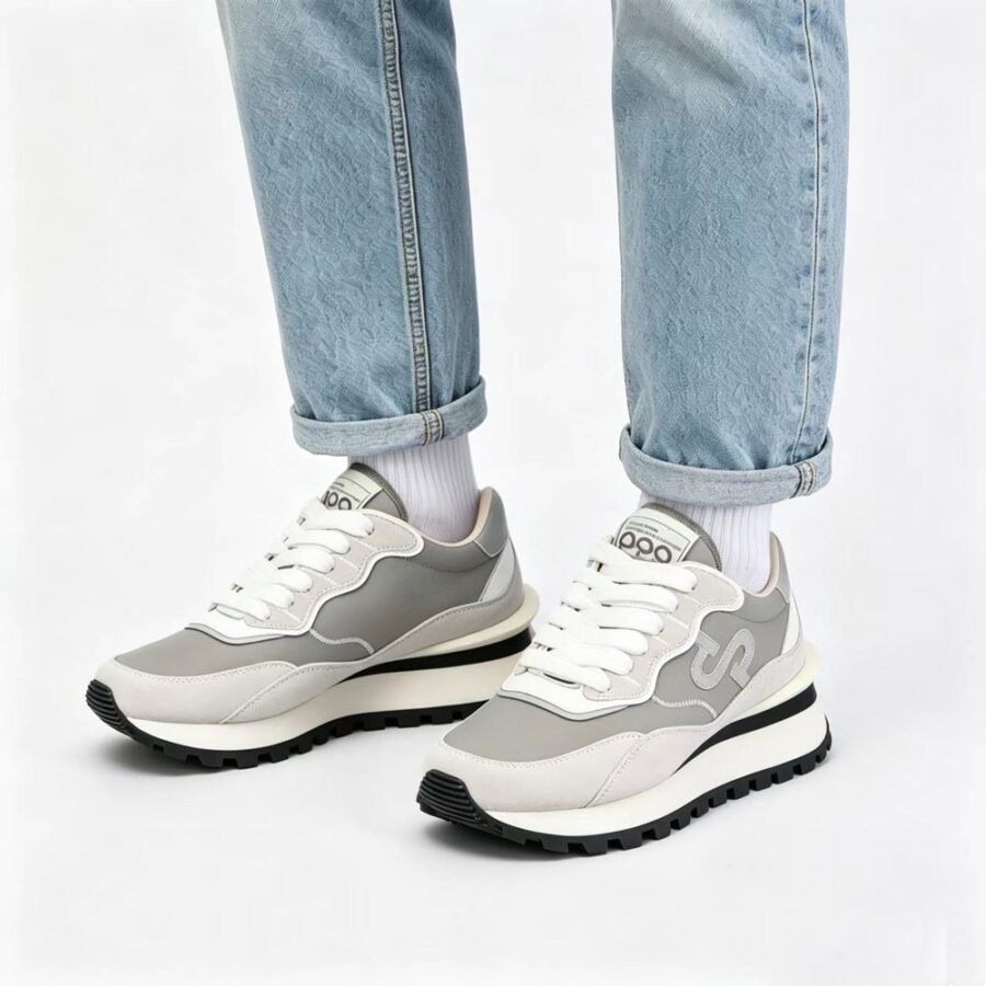 Art-Inspired White Paint Sneakers – Minimal Yet Bold - Image 12