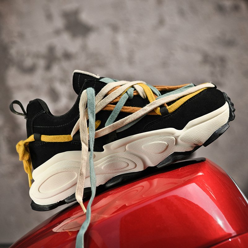 Platform Height Increasing Sneakers Black - Image 5