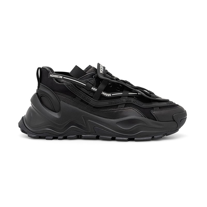 Platform Mesh Sneakers Black - Image 5