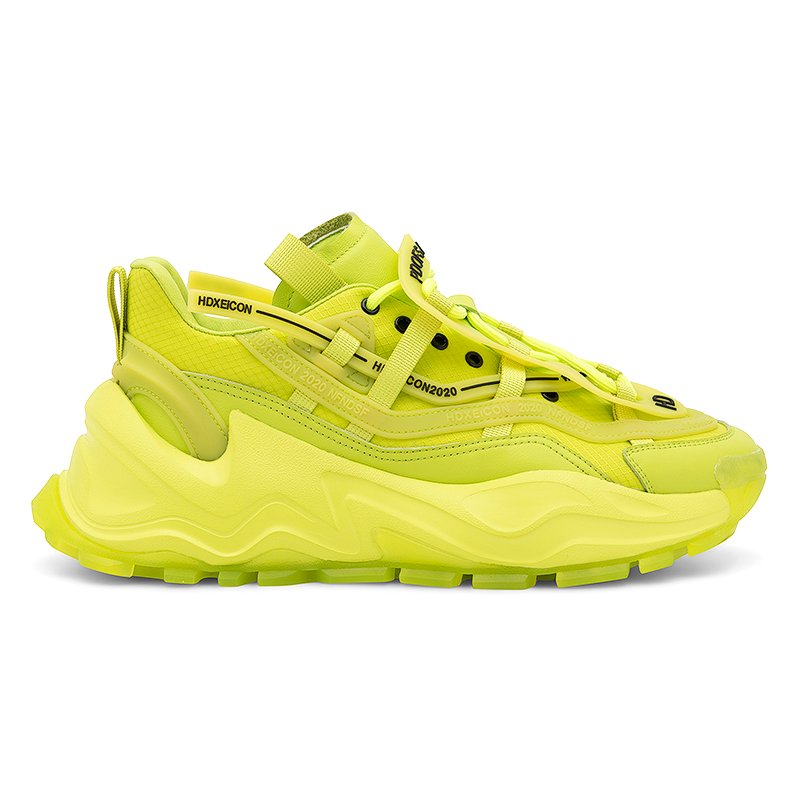 Platform Mesh Sneakers Green - Image 5