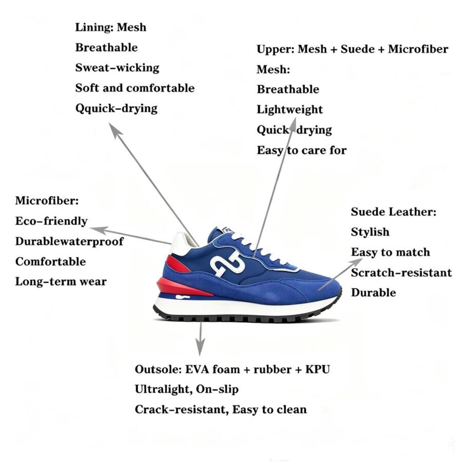 Premium Paint Sneakers – Lightweight & Street-Ready Comfort - Image 10