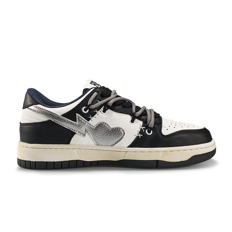 Skateboard Casual Sneakers Black - Image 5