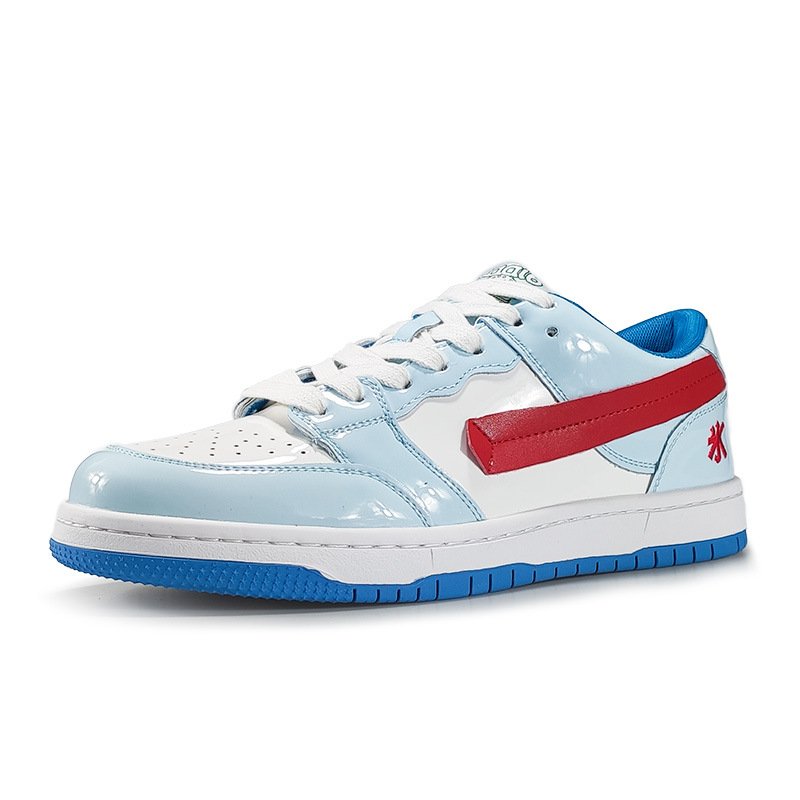 Skateboard Casual Sneakers Blue - Image 3