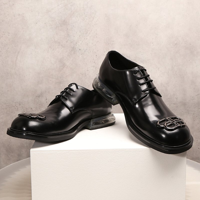 Square Toe Cushioned Soft Sole Oxfords - Image 4