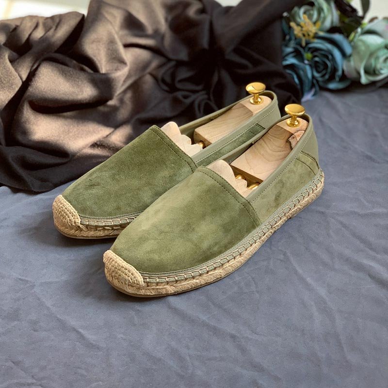 Suede Round-toe Fisherman Shoes - Image 4
