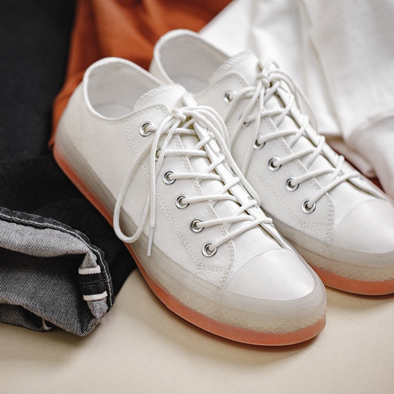 Transparent Jelly Casual Shoes White - Image 5