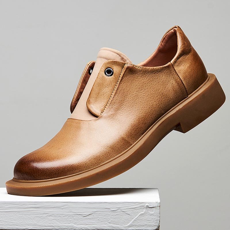 Vintage British Casual Loafers - Image 5
