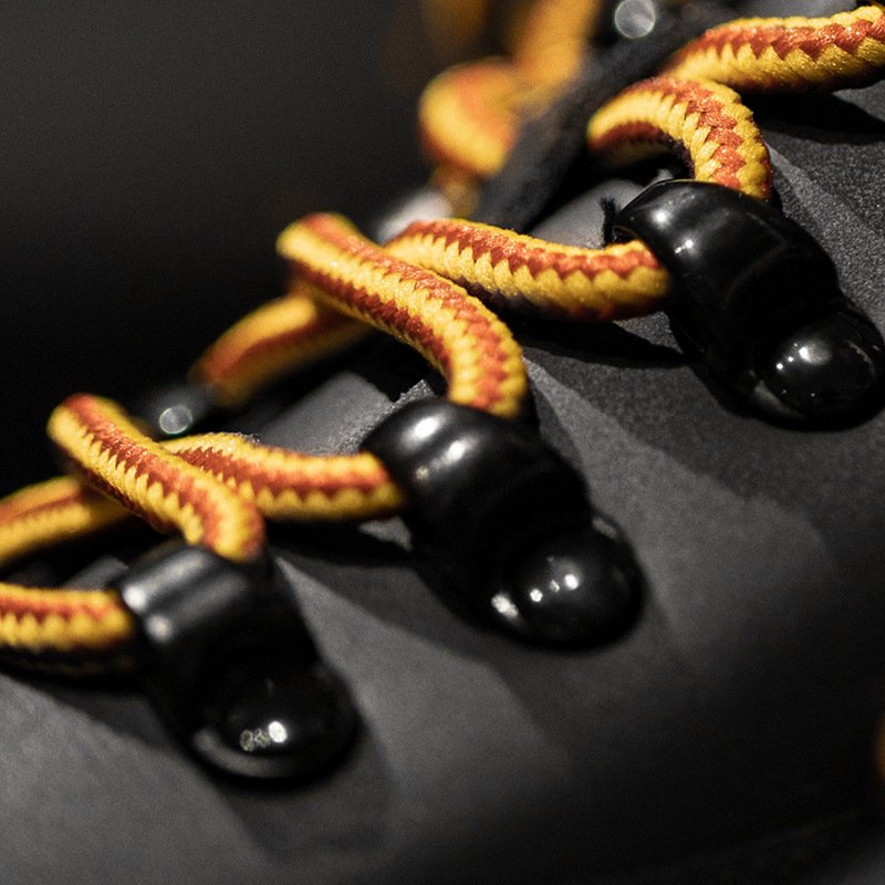 Vintage British Style Outdoor Oxfords Black - Image 4