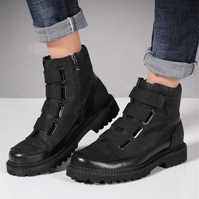 Vintage Velcro Martin Boots - Image 3